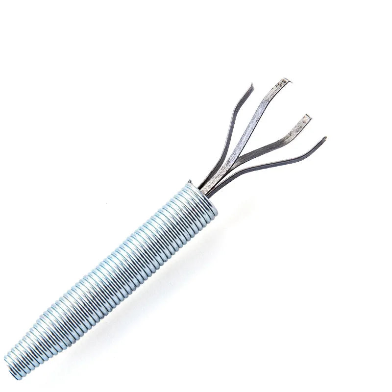 60CM Flexible Long Reach Grabber Tool with Four Claws and Spring Grip for Sewer Hair Dredging